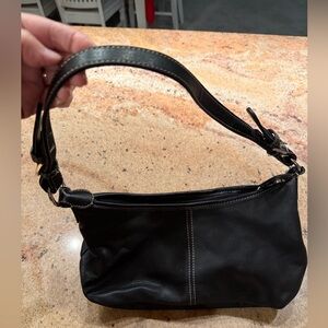 The Sak Black Leather Bag
